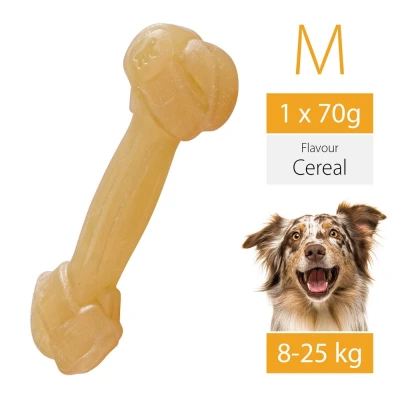 Игрушка-кость для собак Ferplast GoodBite M BAG вкус злаков 70 гр.