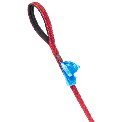 Поводок Ferplast DAYTONA DELUXE G25/120 светоотражающий красно-черный