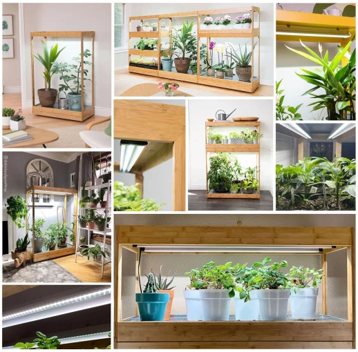 Фитолампа для растений MiniFermer 50 Ватт. Длина 140 см