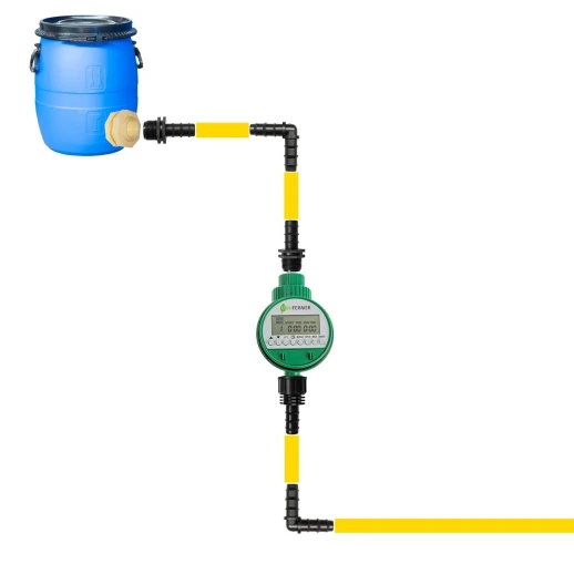 Старт из бочки с таймером