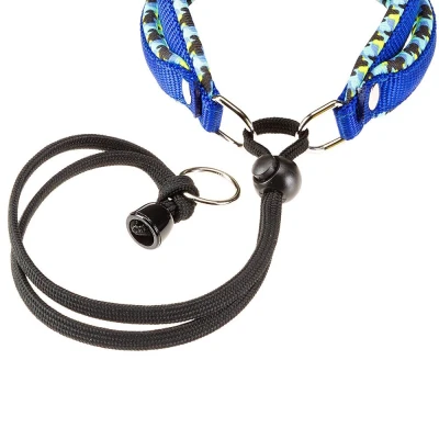 Шлейка Ferplast AGILA FANTASY 2 нейлоновая с мягкой подкладкой синяя