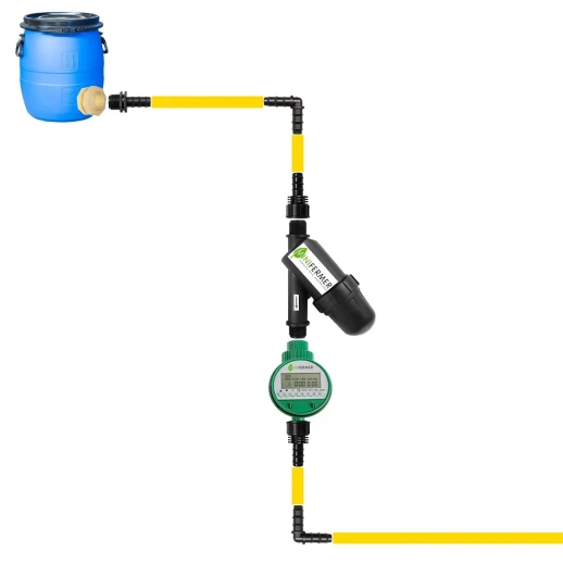 Старт из бочки с фильтром и таймером