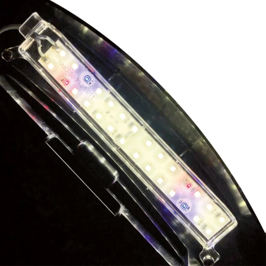 Аквариум Newa More NMO 50 Daylight LED 45 л с фильтром, нагревателем и освещением рассвет-закат, черный NEW VERSION