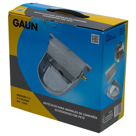 Поилка уличная Gaun автоматическая 1,65 л алюминий