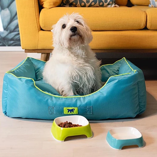 Софа Ferplast JAZZY 60 голубая из водоотталкивающей ткани