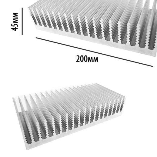 Профиль алюминиевый 200 мм * 45 мм * 11,27 кг