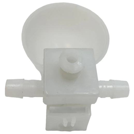 Поилка чашечная 9.5 мм с креплением на сетку и регулировкой уровня воды