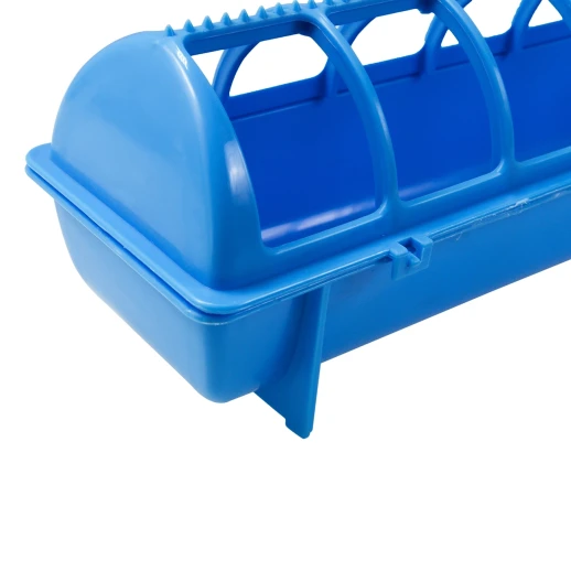 Кормушка-поилка лотковая с отверстиями. Длина 68 см