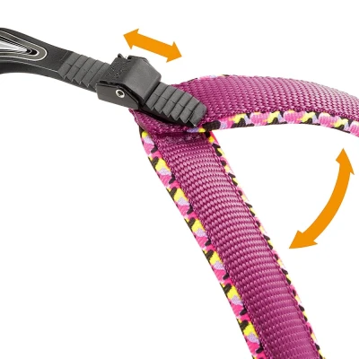 Шлейка Ferplast AGILA FANTASY 3 нейлоновая с мягкой подкладкой розовая