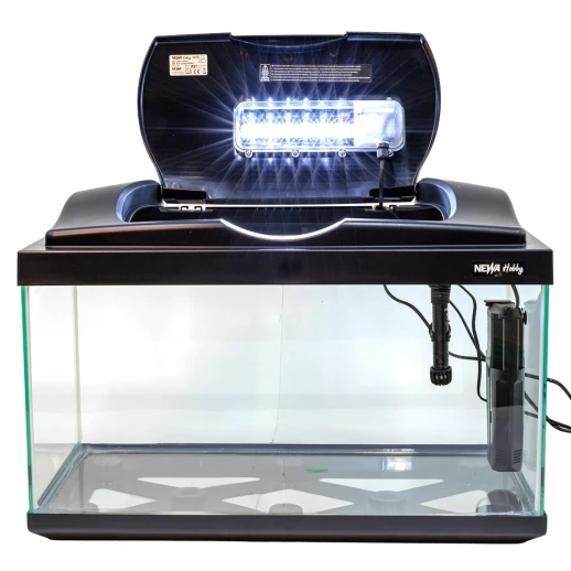 Аквариум Newa Hobby NH 60, 60 л с фильтром, нагревателем, аэрацией и LED освещением