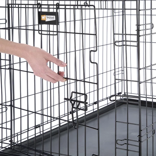Металлическая клетка для собак Ferplast DOG-INN 120 123,8 x 76,2 x h 81,2 см
