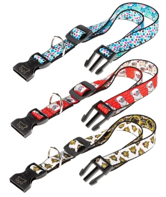 Ошейник Ferplast ARLECCHINO C25/70 нейлон с пластиковым креплением