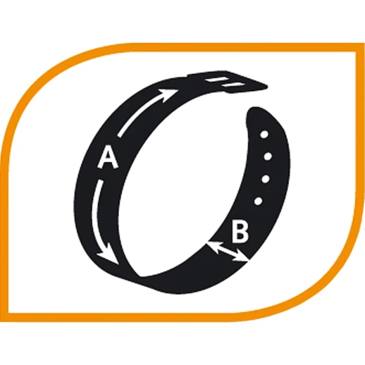 Ошейник Ferplast ERGOCOMFORT CW15/32 для борзых с подкладкой серый