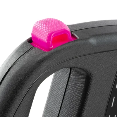 Рулетка Ferplast FLIPPY ONE Reflex L фуксия шнур 5м 35 кг