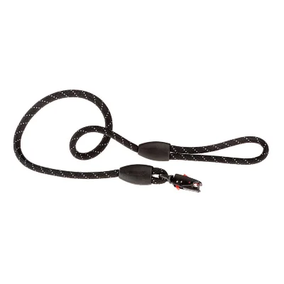 Поводок Ferplast SPORT MATIC REFLEX G13/120 отражающий черный нейлон