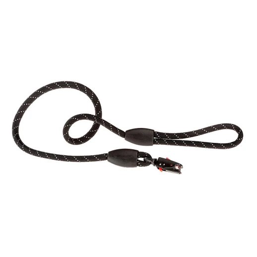 Поводок Ferplast SPORT MATIC REFLEX G13/120 отражающий черный нейлон