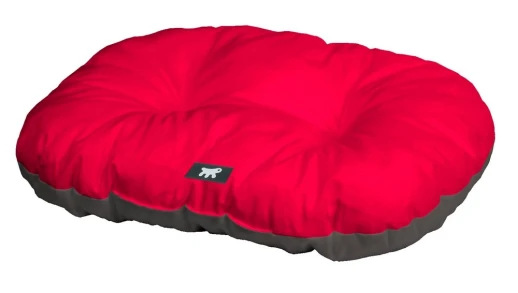 Подушка мягкая Ferplast RELAX C 65 для собак и кошек. Красный с черным
