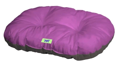 Подушка мягкая Ferplast RELAX C 65 для собак и кошек. Красный с черным