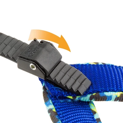 Шлейка Ferplast AGILA FANTASY 3 нейлоновая с мягкой подкладкой синяя