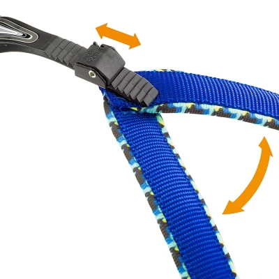 Шлейка Ferplast AGILA FANTASY 3 нейлоновая с мягкой подкладкой синяя