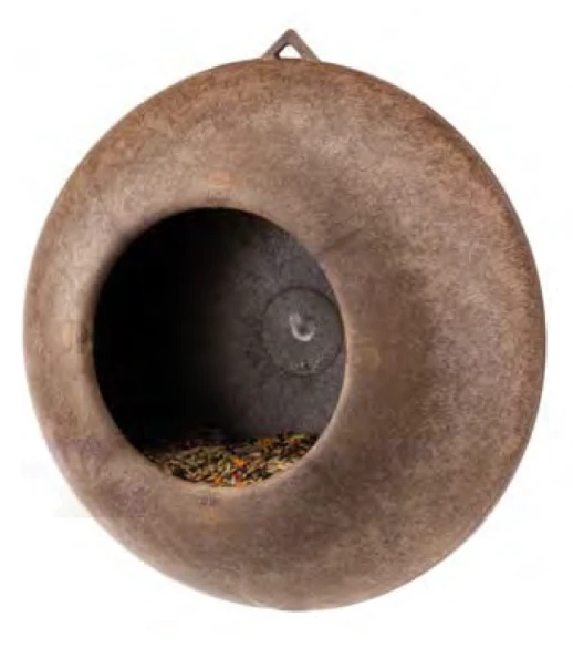 Уличная кормушка Ferplast PIKI 2 для диких птиц коричневая