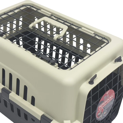 Переноска Pet Choice Safari Range 50х35х32 см серый