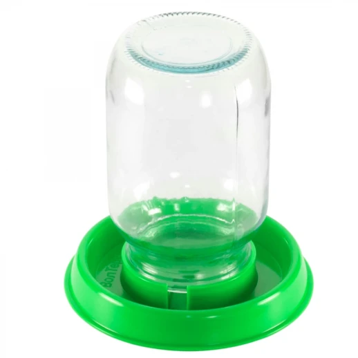 Поилка для цыплят на банку