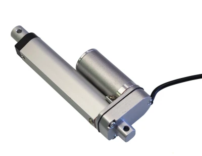 Актуатор линейный привод длина 100 мм питание 12 вольт нагрузка до 130 кг скорость 7 мм/сек