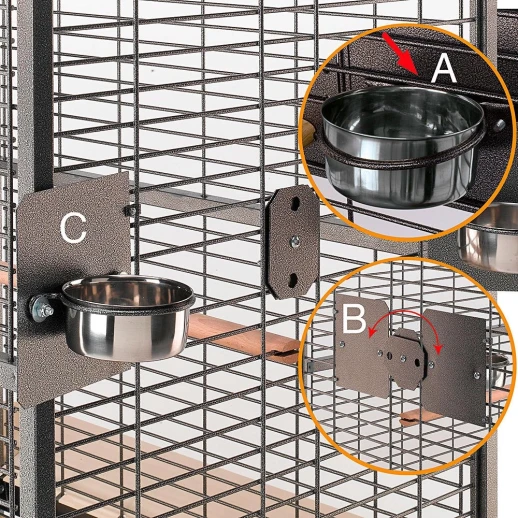 Клетка для попугаев Ferplast EXPERT 70