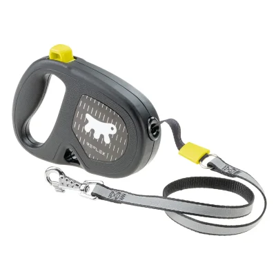 Рулетка Ferplast FLIPPY ONE Reflex L жёлтая шнур 5м 35 кг