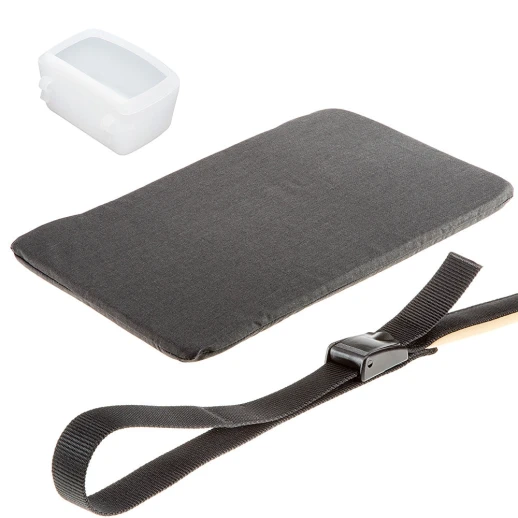 Переноска Ferplast ATLAS 10 TRENDY+ черная с ремнём