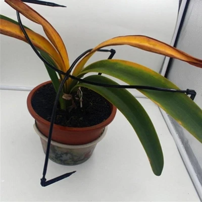 Капельница стрела угловая для микротрубки 3х5 мм