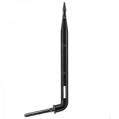 Капельница стрела угловая для микротрубки 3х5 мм