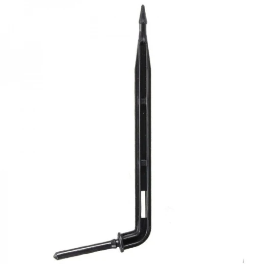 Капельница стрела угловая для микротрубки 3х5 мм