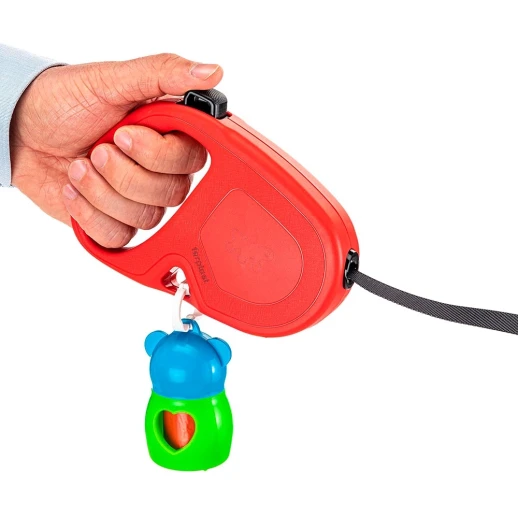 Рулетка Ferplast FLIPPYONE L красная лента 5м 50кг