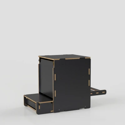 Гнездо для кур-несушек МирПтиц EggBOX 2D двустороннее с яйцесборником с прямой крышей