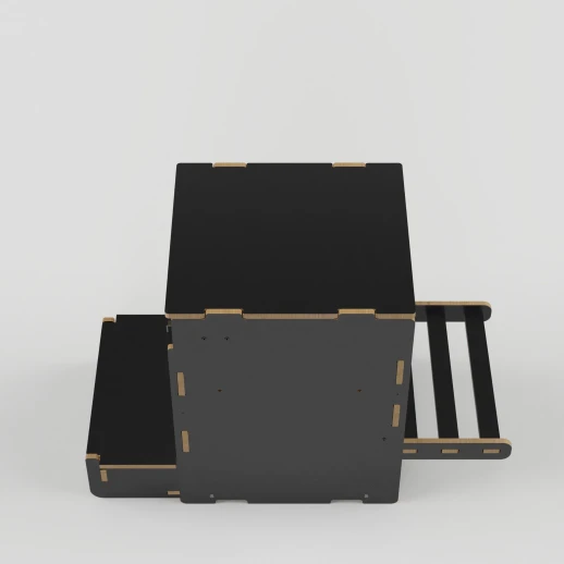 Гнездо для кур-несушек МирПтиц EggBOX 2D двустороннее с яйцесборником с прямой крышей