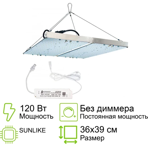 Комплект Quantum board Sunlike 120 Вт (2х60)