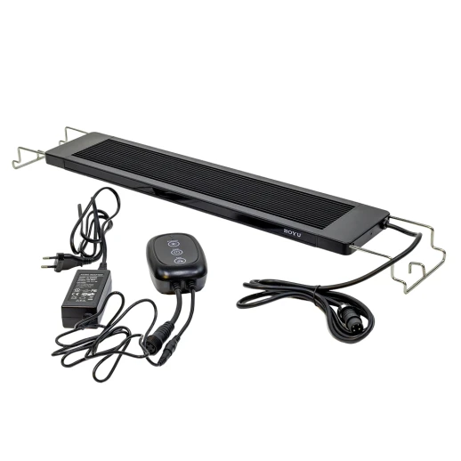 Светильник LED Boyu ZN-60 50Вт ультратонкий для аквариума c Wi-Fi, таймером, черный