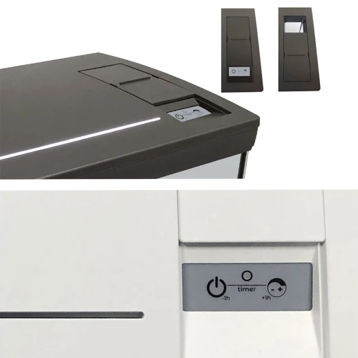 Аквариум Newa Mirabello MIR 40 LED, 40 л, с фильтром, нагревателем и освещением рассвет-закат, серый NEW VERSION