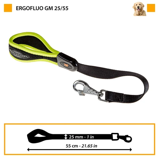 Поводок Ferplast ERGOFLUO GM25/55 розовый