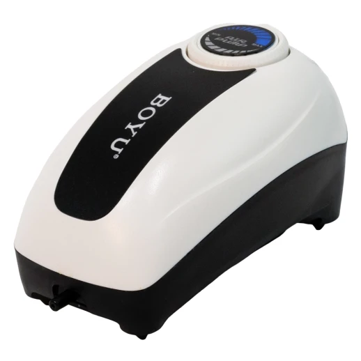 Компрессор Boyu CJY-2000 2,7 Вт для аквариума 60-120 л, регулятор потока и LED подсветка