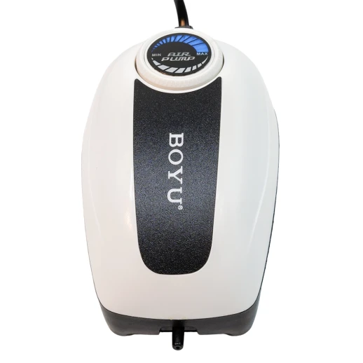 Компрессор Boyu CJY-2000 2,7 Вт для аквариума 60-120 л, регулятор потока и LED подсветка