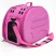 Сумка-переноска Catidea с жесткими стенками 46х29х34 см розовый