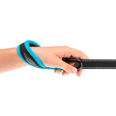 Поводок Ferplast ERGOFLUO MATIC G15/120 голубой