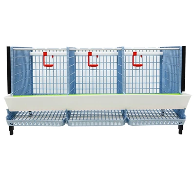 Клетка для куропаток Cimuka Comfortplast 3 секции 2 яруса пластиковая