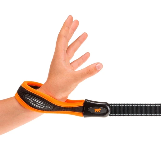 Поводок Ferplast ERGOFLUO MATIC G15/120 оранжевый