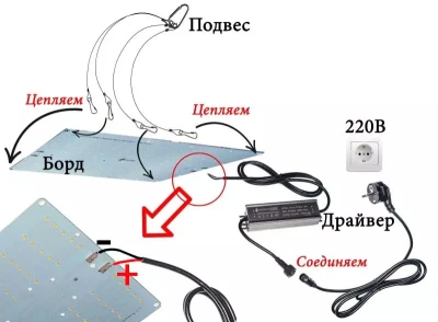Комплект Quantum board 30 Ватт