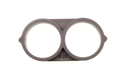 Заглушка восьмерка для садовых шлангов или трубок на 16мм