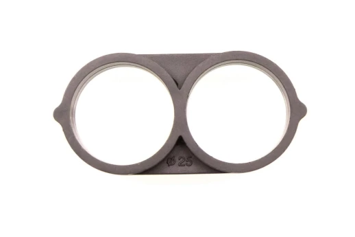 Заглушка восьмерка для садовых шлангов или трубок на 16мм